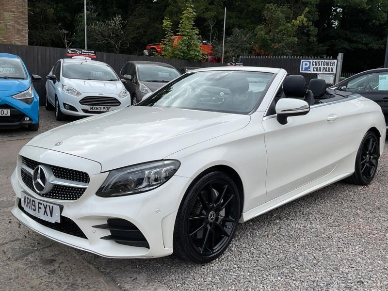 View MERCEDES-BENZ C CLASS 2.0 C300d AMG Line (Premium) Cabriolet G-Tronic+ Euro 6 (s/s) 2dr